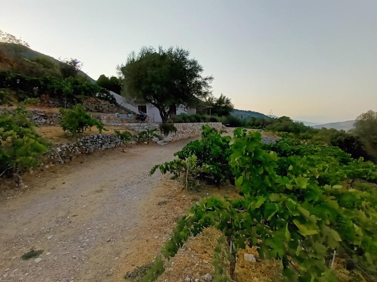 Οίνου Γη Ιθάκη - Winelandithaca Villa Perachori Exterior foto